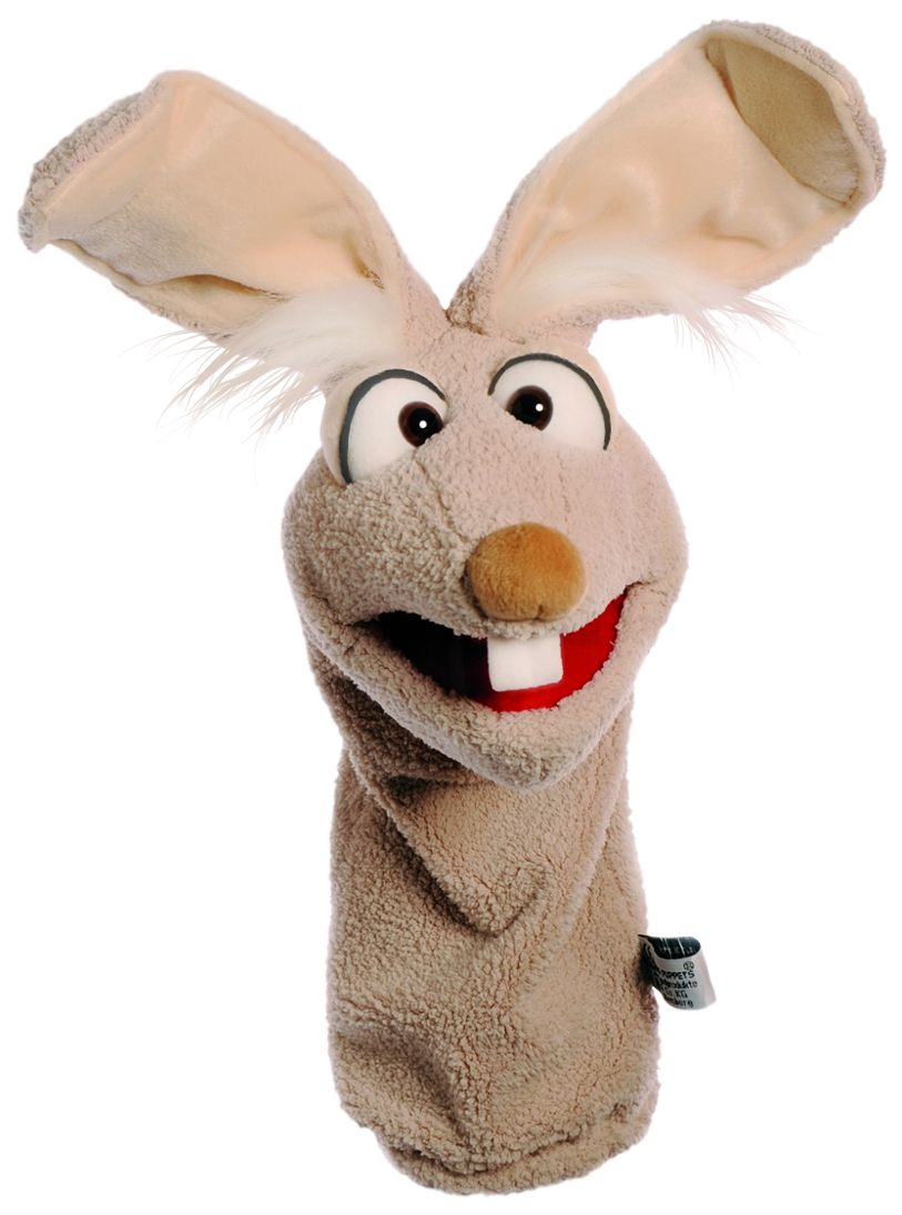 Hand Puppet - Mampfred the rabbit - 38cm