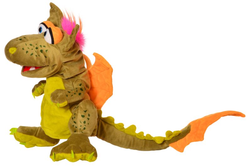 Rocco the Dragon - Hand Puppet - 33cm