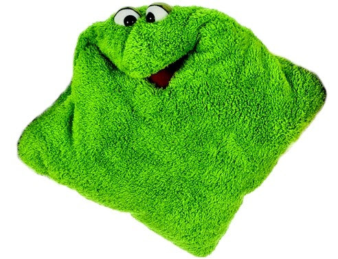 Cuddle Cushion - Hand Puppet - 40x40cm - Green